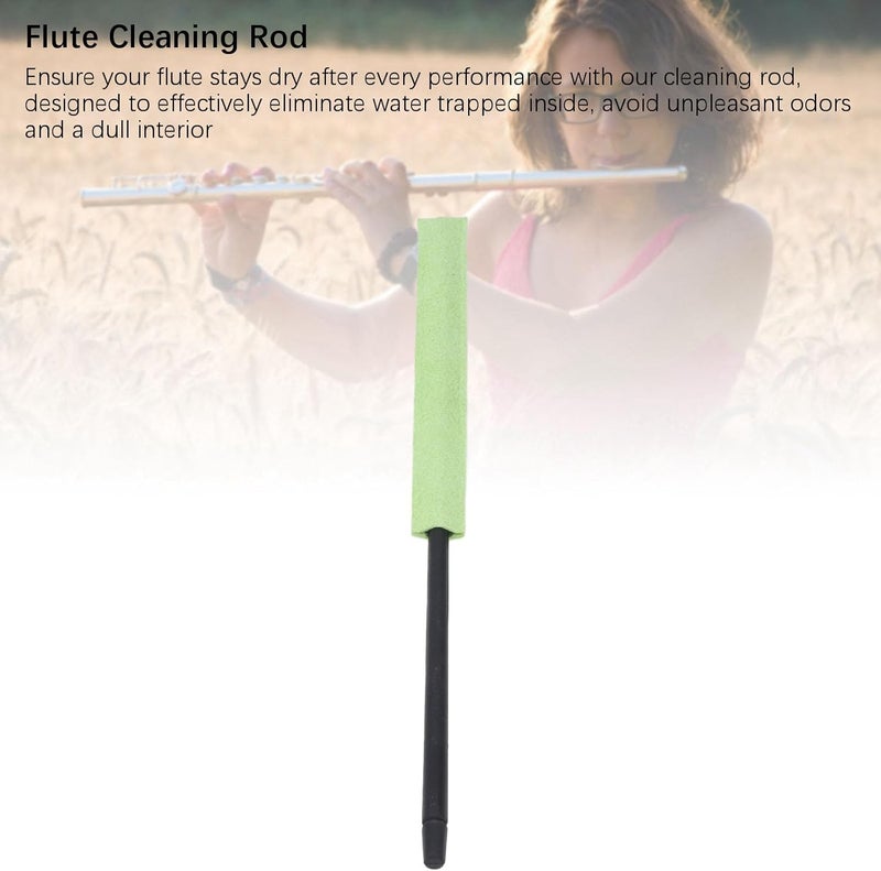 POCREATION Flute Cleaning Stick Fast Water Absorption, Premium ABS, Silicone Material, for Various Flutes and Piccolos, Portable Care Wand - Image 3